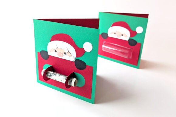 Christmas Santa Money Roll Holder SVG Review