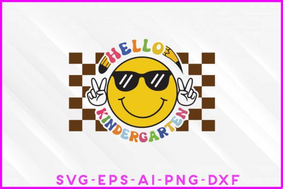 Hello Kindergarten Groovy: T-Shirt Designs & Branding