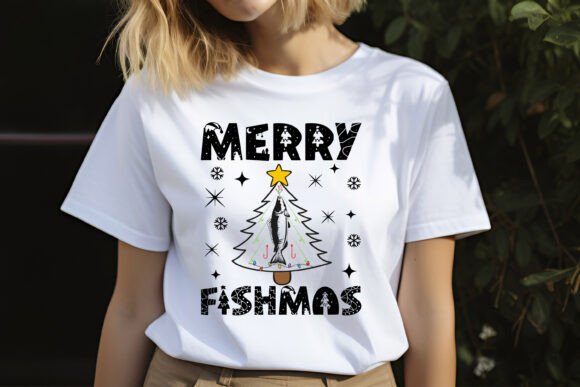 Merry Fishmas T-shirt Design: Freebies Review