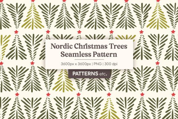 Nordic Festive Forest Christmas Pattern Review