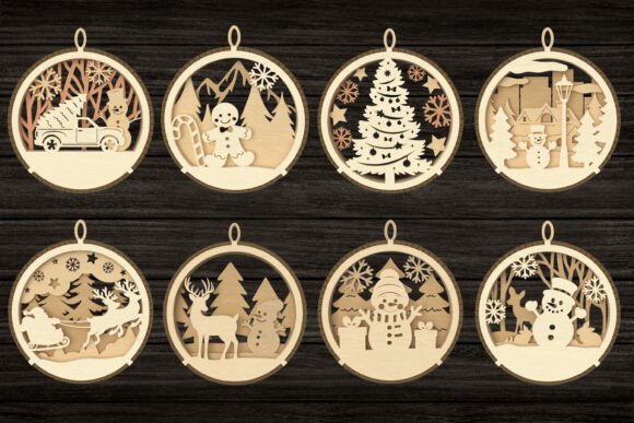 Review: Christmas Ornament Laser Cut Bundle for Winter Amp