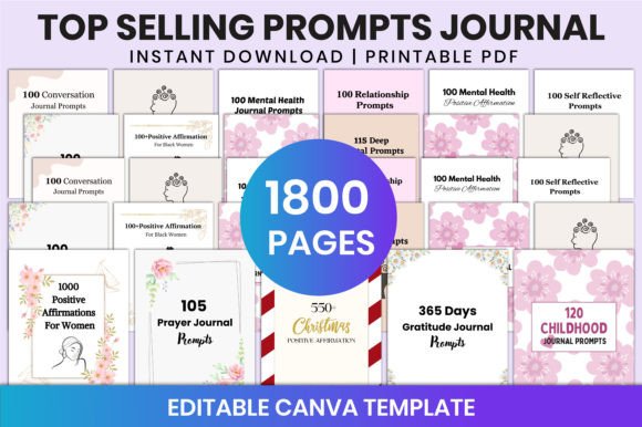Review: Top Selling Prompts Journal for Canva