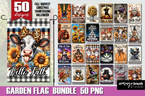 Reviewing the Fall Garden Flag Sublimation Bundle for Embroidery