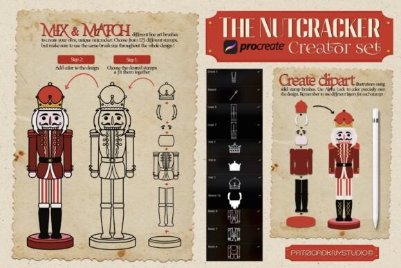 Reviewing the Procreate Nutcracker Creator Set for Embroidery