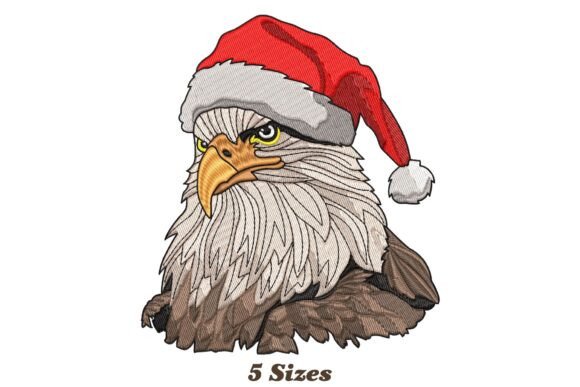 Santa Hat Eagle Christmas: Birds & Branding